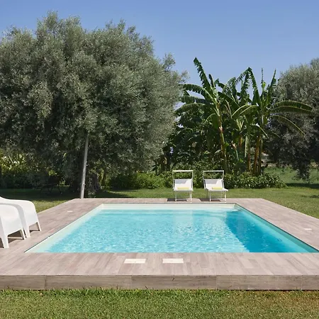With Pool Among Citrus Groves *